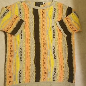 Coogi short Sleeve Sweater